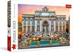 Trefl, Puzzle, Trevi-Brunnen, Rom, 500 Teile, Premium Quality, f&uuml;r Erwachsene...