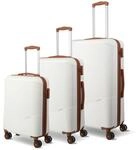 Travelite 4-Rad Koffer Set 3 teilig Gr&ouml;&szlig;en L/M/S, Gep&auml;ck Serie Bali: ABS