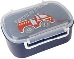 SIGIKID 25408 Brotdose Feuerwehr Lunchbox mit Einsatz und B&uuml;gelverschluss,...