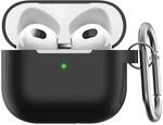 Keybudz Elevate Schutzh&uuml;lle mit Karabiner f&uuml;r Apple AirPods 3, Etui H&uuml;lle,