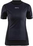 Craft Damen Active Extreme X Wind Ss W Oberteile, Schwarz/Granit, XS