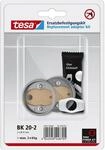 tesa Power.Kit-Adapter BK20-2, selbstklebendes Ersatzteil-Set, Zamak-Ring,