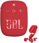 JBL Wind 3S Red tragbarer Bluetooth-Lautsprecher, 5 W RMS, 1,75" Treiber, IP67