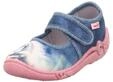 Superfit M&auml;dchen Belinda Hausschuh, Blau Rosa 8050, 28 EU Weit