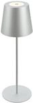 BRILONER - LED Tischlampe kabellos mit Touch, dimmbar in Stufen, h&ouml;henverstellbar,