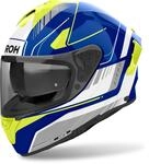 AIROH SPARK 2 CHRONO BLUE/YELLOW GLOSS S