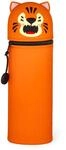 LEGAMI - 2-in-1 Weiche Silikontasche - Kawaii, Giraffe Schultasche, Tischstifthalter,
