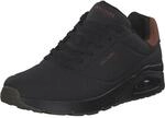 Skechers Herren UNO Suited On Air Sneakers, Schwarz, 43 EU