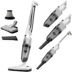 Grafner 2in1 Turbo Stielsauger, Zyklon Technologie, HEPA-Filter, beutellos, ECO-Motor