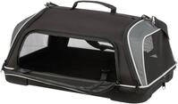 Trixie Flugzeugtasche f&uuml;r Hundetasche, Schwarz/Grau, 55 x 23 x 40 cm