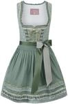Stockerpoint Damen Dirndl Kim I Gr&ouml;&szlig;e 30-44 I Bequemes Trachtenkleid mit Sch&uuml;rze &