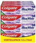 Colgate&reg; Max White Sparkle Diamonds Zahnpasta 75ml &ndash; ideale Zahnaufhellung f&uuml;r