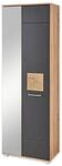 FUN Garderobenschrank in Schwarz, Artisan Eiche Optik mit...