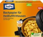 Toppits Air Fryer Backpapier Rund - 20 St&uuml;ck, f&uuml;r 4-8L K&ouml;rbe, Durchmesser...