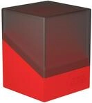 Ultimate Guard Boulder Deck Case 100+ SYNERGY Schwarz/Rot
