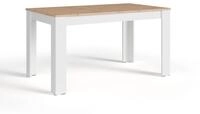 byLIVING Esstisch NORI, K&uuml;chentisch in Eiche-Optik, 140 x 80, H 75 cm