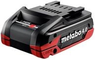 metabo LiHDX Akkupack 18 V 4,0 Ah - Hochleistungsakku mit Tabless-Technologie,