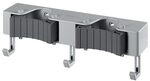 Metaltex Hang-up 2 Klemmleiste Besenhalterung, Ger&auml;tehalter mit 3 Haken
