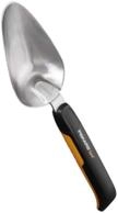 Fiskars Xact Handrechen Trowel schwarz/silber