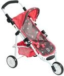 Bayer Chic 2000&reg; Puppenbuggy Lola &ndash; Butterfly Koralle &ndash; Faltbarer Puppenwagen
