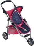 Bayer Chic 2000&reg; Puppenbuggy Lola &ndash; Konfetti Pink&ndash; Faltbarer Puppenwagen &ndash;