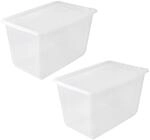 keeeper bea 2x Aufbewahrungsbox mit Air Control System, 59 x 39 x 35 cm, 52 l,