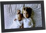TFA Dostmann Digitaler WLAN Foto Bilderrahmen 10 Zoll, 37.1000, mit FRAMEO App, USB