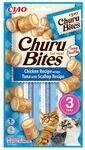 INABA Churu Bites mit 40% H&uuml;hnerfleisch Leckerli Katze, Ohne Getreide, Ohne...