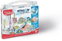 Maped CREATIV - Bastel-Set WINDOW STICKER - x5 Window-Farben &agrave; 25 ml, sortiert,
