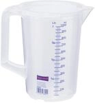 h&uuml;nersdorff Messbecher 1l | Polypropylen (PP) | bruchsicher und