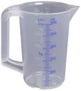 h&uuml;nersdorff Messbecher 0,5l | Polypropylen (PP) | bruchsicher und