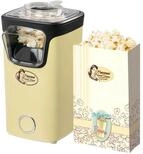Bestron Popcornmaker, Turbo-Popcorn in unter 2 Minuten, Popcornmaschine mit