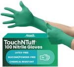 Ansell TouchNTuff 92-605 Nitril Einweghandschuhe Puderfrei, Professionelle