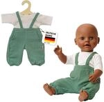 Heless 1416 - Puppenkleidung aus Musselin, 100% Bio-Baumwolle, 2-teiliges Set...