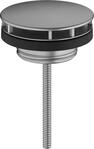 hansgrohe Ablaufventil, nicht-verschlie&szlig;bar, Brushed Black Chrome