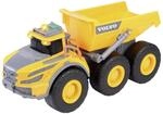 Dickie Toys - Volvo Muldenkipper &ndash; 23 cm gro&szlig;es Baufahrzeug mit Kippfunktion,