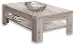 Forte SAVOY Couchtisch 120, moderner Couchtisch mit 1 Ablage, Wohnzimmertisch,