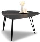 M2 Kollektion Liv 3 &ndash; Moderner Couchtisch 68x83x45 cm | Gesinterte...