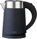 Adler AD 1372 Wasserkocher, Schwarz, 0,6L &ndash; Kompakter Wasserkocher f&uuml;r kleine