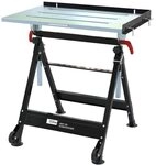 G&uuml;de Mobiler Schwei&szlig;klapptisch MSKT 760 (Verzinkte Arbeitsplattform (76 x 51 cm),