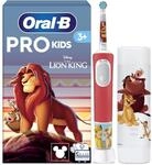 Oral-B Pro Kids K&ouml;nig der L&ouml;wen Elektrische Zahnb&uuml;rste f&uuml;r Kinder mit 1