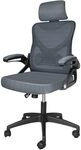 VOUNOT B&uuml;rostuhl ergonomisch, Schreibtischstuhl mit hochklappbaren Armlehnen,