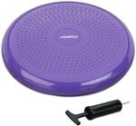 Relaxdays Balance Kissen, max. Gewicht 140 kg, Balance Pad mit Luftpumpe,