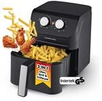 GOURMETmaxx Hei&szlig;luftfritteuse 4 L | Airfryer mit Timerfunktion & Edelstahl