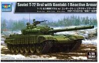 Trumpeter 759602-1/35 T-72 Ural mit Kotankt-1 Panzerung - Ma&szlig;stab 1:35