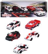 Majorette - Toyota Racing Spielzeugautos (Geschenk-Set mit 5 Autos) - Modellautos aus