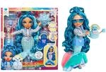 Rainbow High Winter Wonderland - Skyler (Blau) - 28 cm Modepuppe, mit Verstecktem