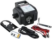 Berger + Schr&ouml;ter Funk Seilwinde 12 Volt, Zugkraft 1361/2722 kg mit Umlenkrolle, 2