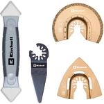 Original Einhell 4-tlg. Multitool-Set Fliesen (Multifunktionswerkzeug-Zubeh&ouml;r,