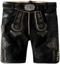 Stockerpoint Herren Lederhose Bertl I Gr&ouml;&szlig;e 44-64 I Bequeme Trachtenhose in edler